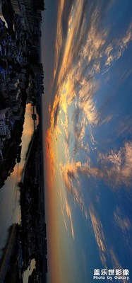 夕陽西下