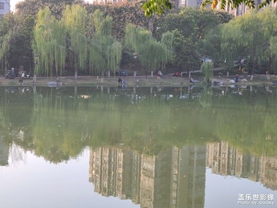 秋季河邊