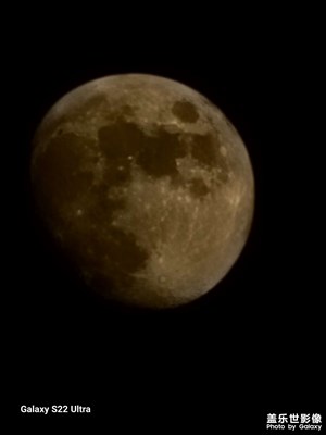 三星S22 Ultra拍日落月球一起來看看
