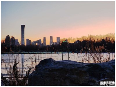 帝都CBD的冬 ……