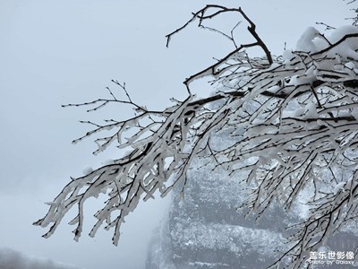 【新年快樂】+漢中龍頭山雪景
