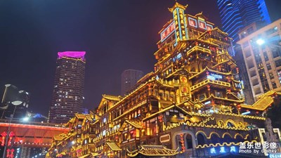 春節(jié)重慶游玩，人眾眾眾眾眾