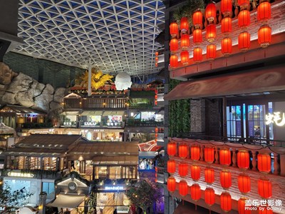 【美麗夜景】+大紅燈籠