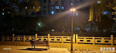 【美麗夜景】深夜的小公園，靜怡