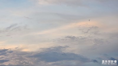 秋日晚霞