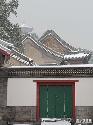 終于下了一場像模像樣的雪???