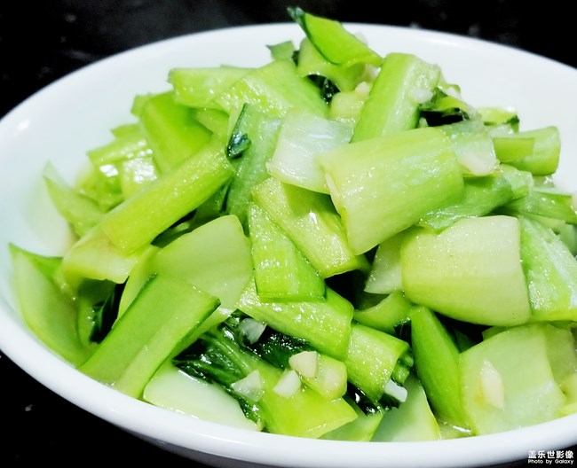 蒜泥青菜