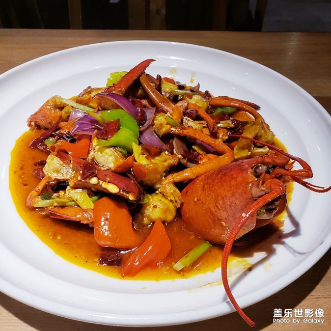 看到好吃的就餓