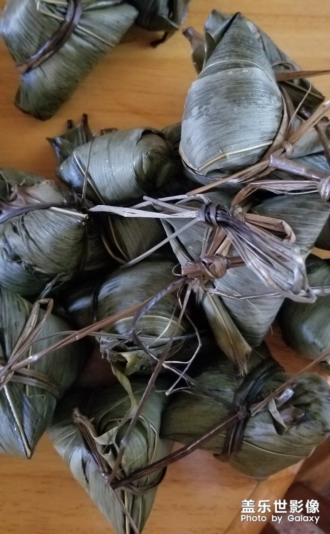 第一次學會包粽子