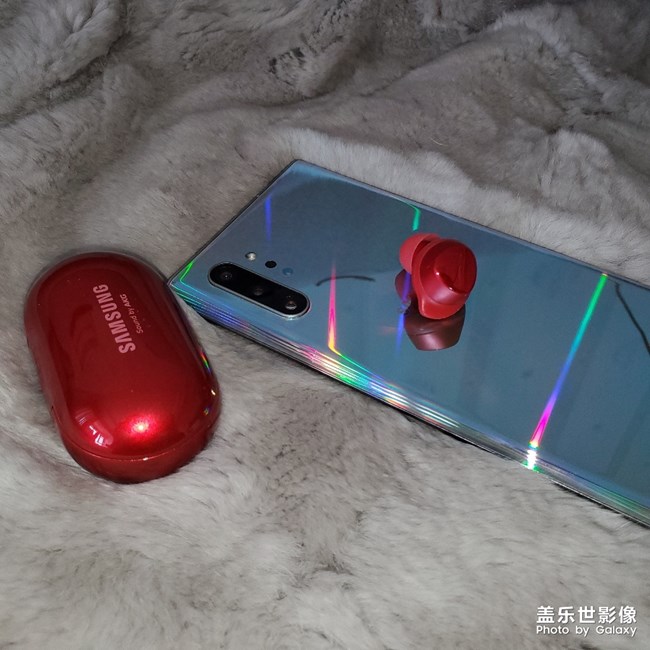 騷紅色buds+開箱