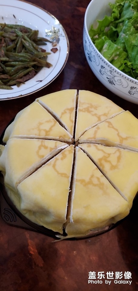 月亮與美味的榴蓮蛋糕