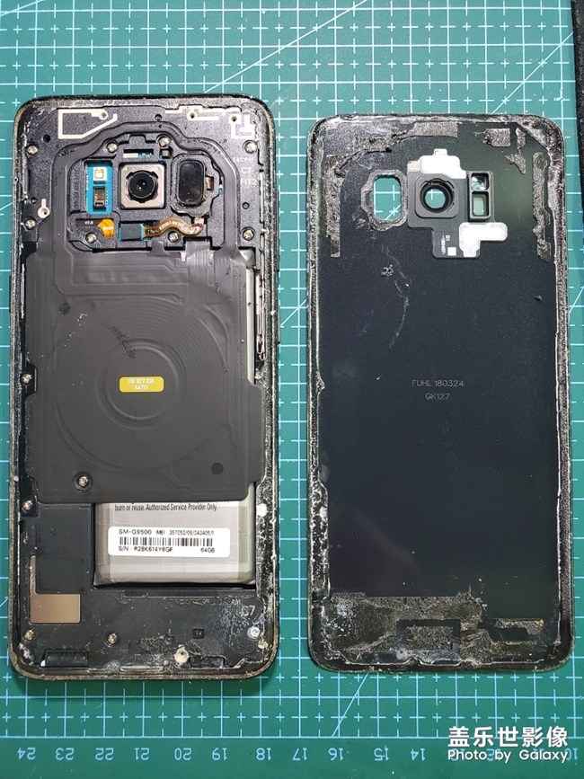閑得蛋疼，把S8后殼給拆了