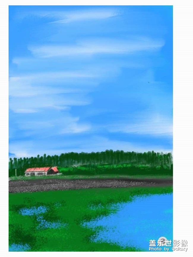 SPEN 畫圖，向往的生活色彩