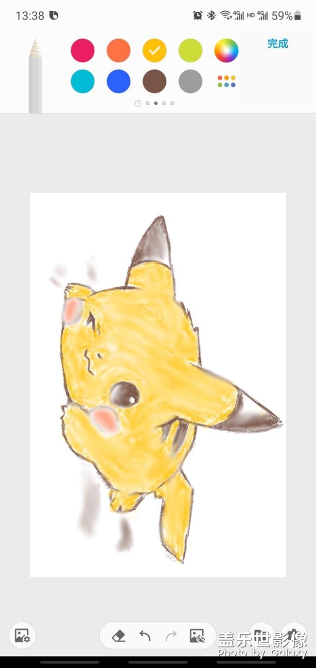 NOTE10+  作畫