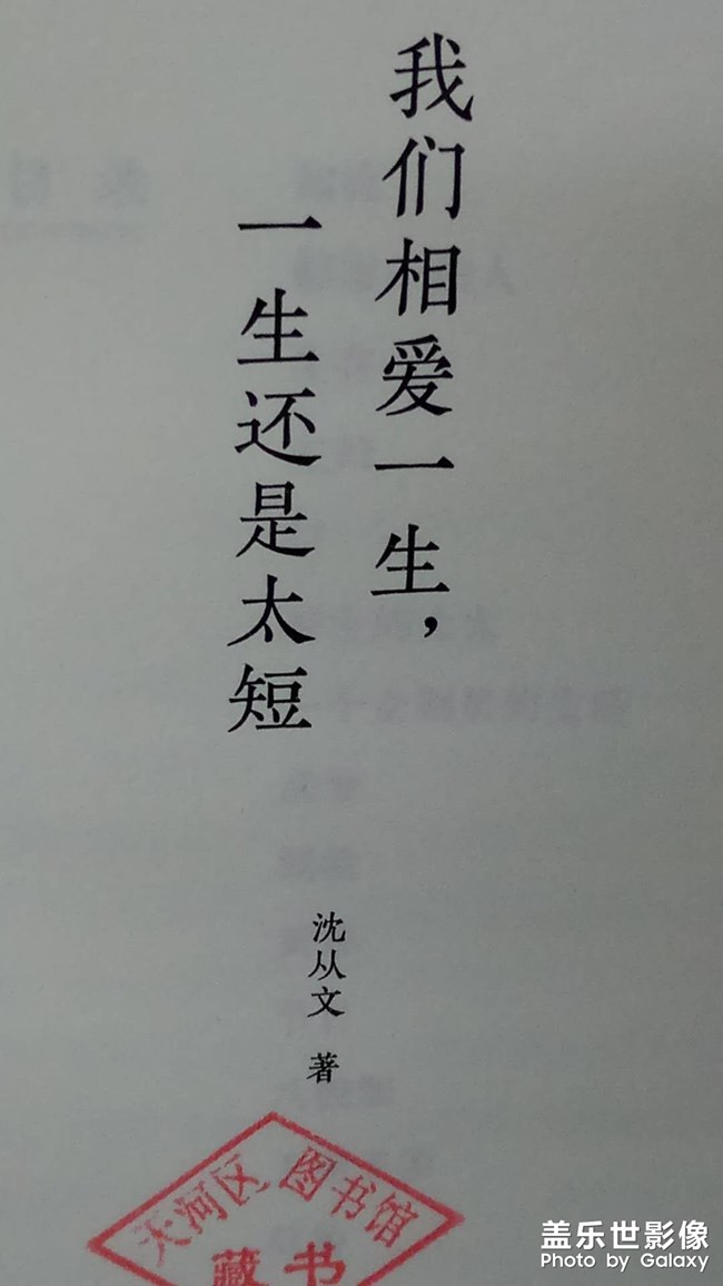 我們相愛一生，一生還是太短