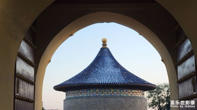 入冬第一場(chǎng)雪去天壇打卡