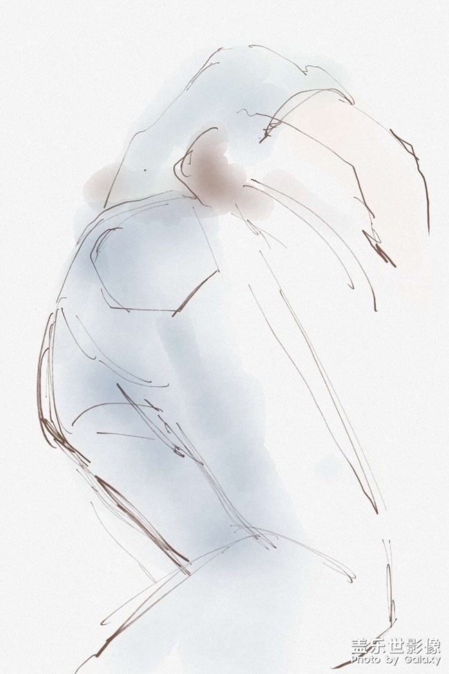 進(jìn)水了反而筆觸有那味了