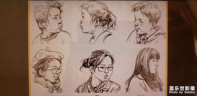 速寫人物頭部訓(xùn)練篇1