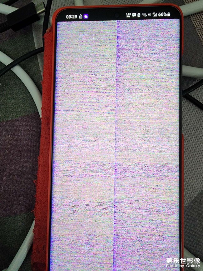 S20ultra 手機花屏